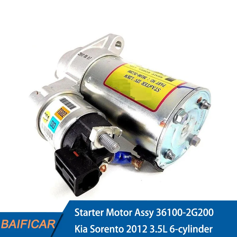 Baificar Фирменная Новинка стартер в сборе 36100-2G200 361002G200 для Kia Sorento 2012 3.5L 6-цилиндровый