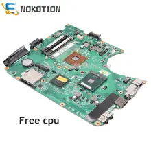 NOKOTION A000078940 DA0BL8MB6B0 материнская плата для ноутбука Toshiba satellite L655 GL40 HD DDR3 Бесплатный процессор