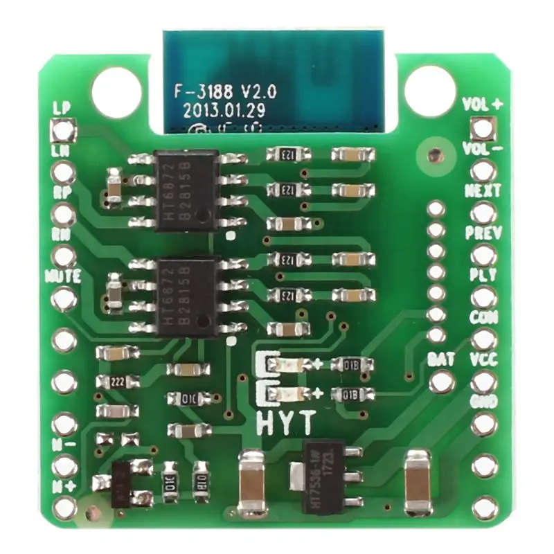 Bluetooth усилитель мощности модуль 4,0 аудио приемник CSR8645 APTX двойной 5 Вт динамик аудио усилитель неразрушительный