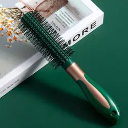 Massagem escova de cabelo à moda unisex com alça estilo escova de massagem de cabelo para viagens estilo escova de cabelo pente