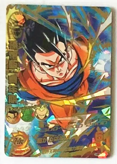 Япония Dragon Ball Hero Card 4 звезды UR старые игрушки Goku Хобби Коллекционные игры Коллекция аниме-открытки - Цвет: 1