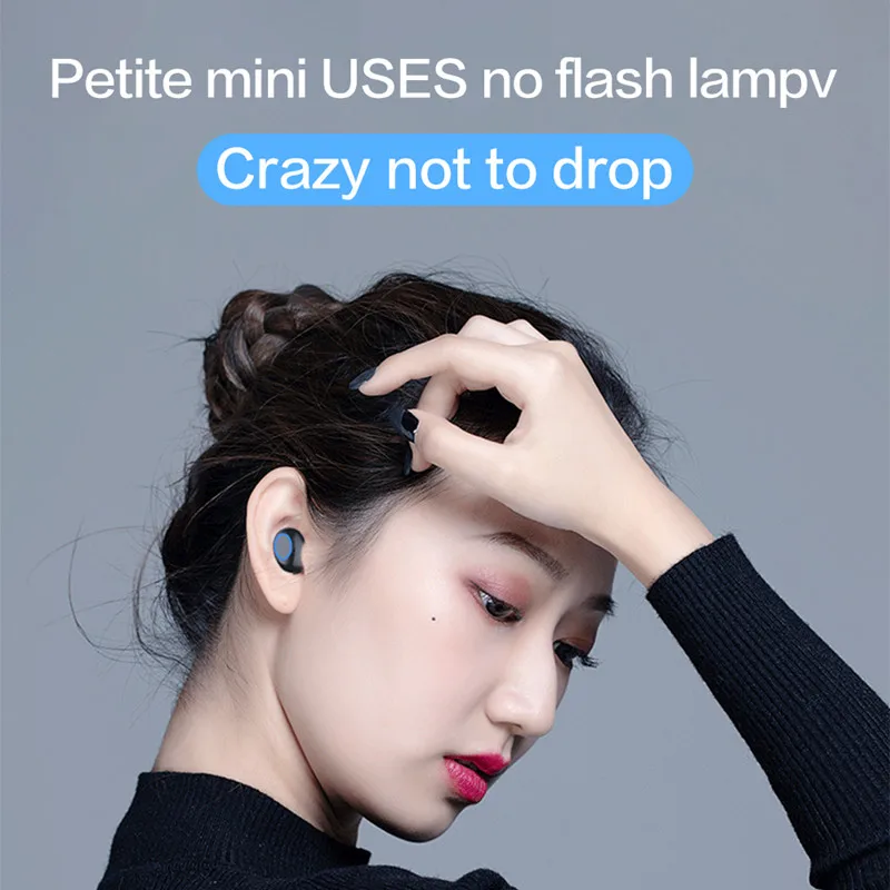 A1 TWS Bluetooth 5 0 earphone Waterproof headset music Earpieces Works on all Android iOS smartphones wireless stereo Headphones