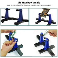 Support de pince à souder réglable à Rotation de 360 degrés, support de fixation pour circuits imprimés, gabarit SN 390, outils de réparation de soudage de PCB