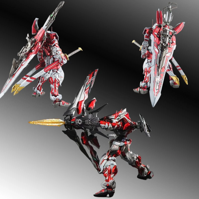 

Bandai Anime Gunpla Mg 1/100 Red Heresy Change/Red Lost Model Assembled Toys Robot Gundam Action Figureals Children Decoration