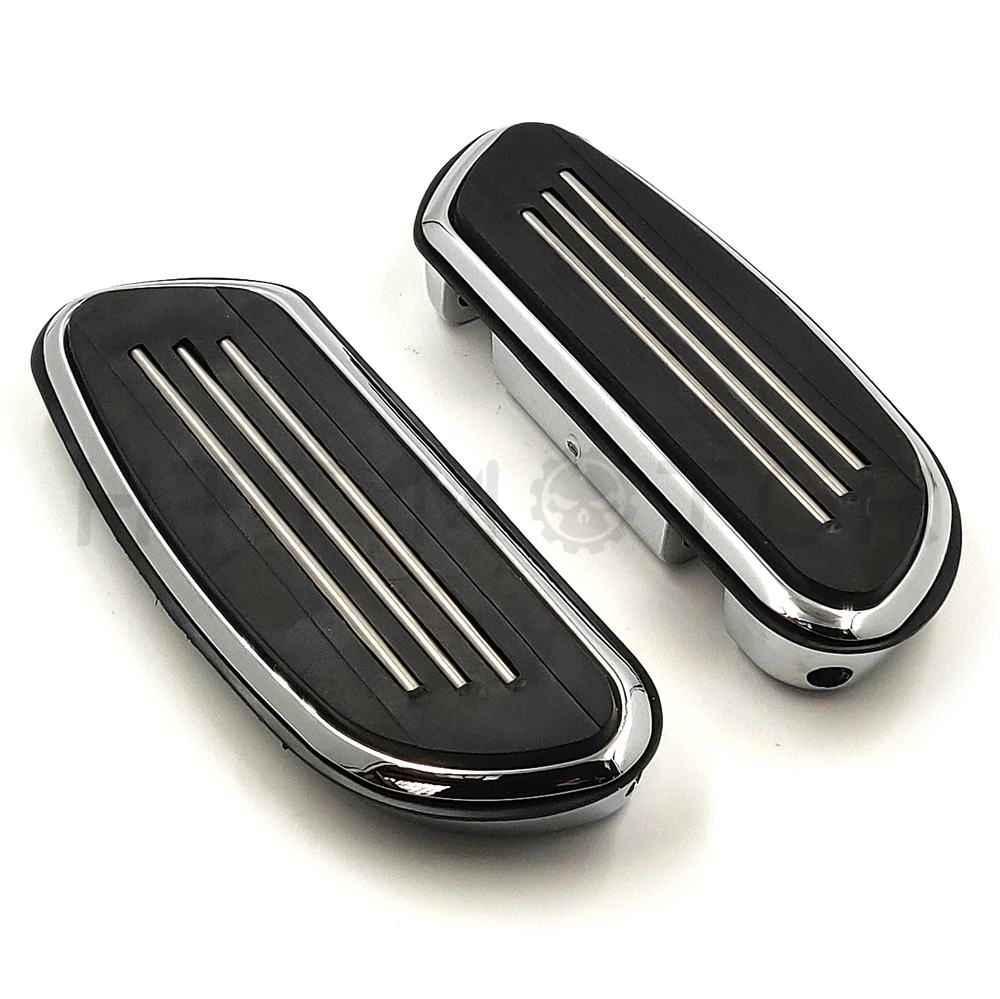 Aftermarket Free Shipping Motorcycle Parts Streamline Passenger Footboard FloorBoard For Harley-Davidson Touring 93-18 FLHR FLHX