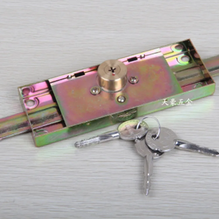 

Rolling Shutter Lock Cross Security Locks Copper Cylinder Rolling Shutter Door Lock Gate Parking Lock Installed in Bottom