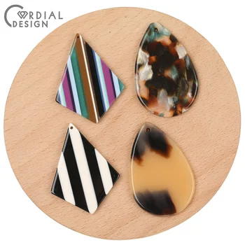 

Cordial Design 100Pcs Jewelry Accessories/Geometry Shape/Jewelry Findings & Components/DIY Pendant/Earrings Making/Hand Made
