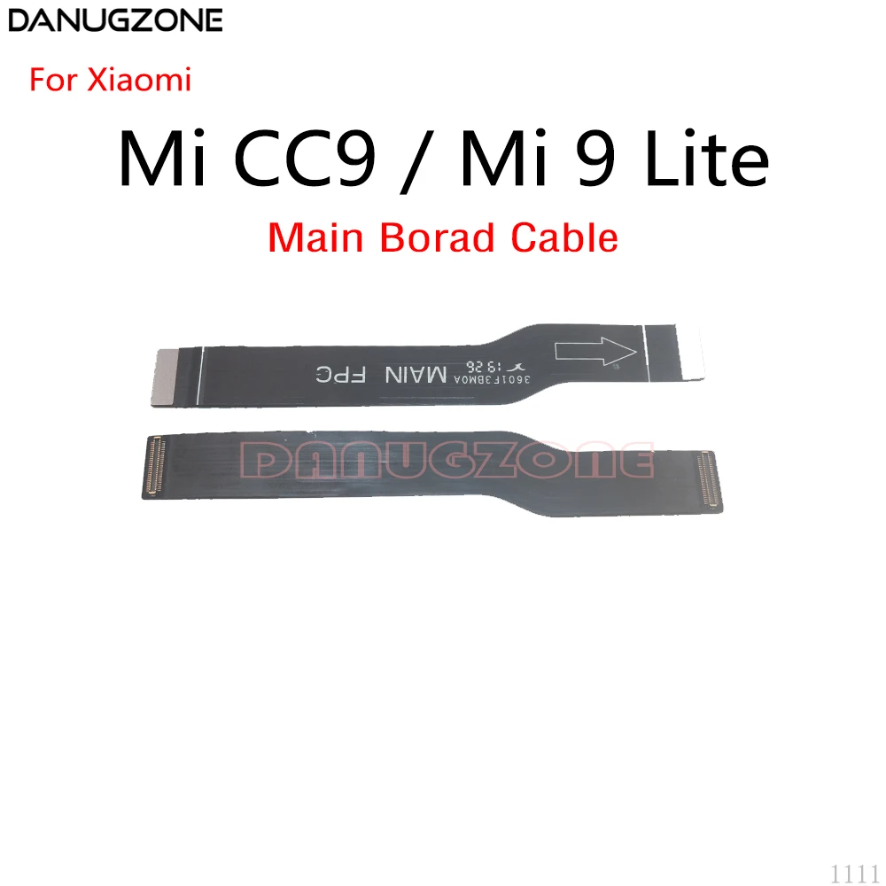 10 шт./лот для Xiaomi Mi CC9 / 9 Lite материнская плата с ЖК-дисплеем кабель подключения