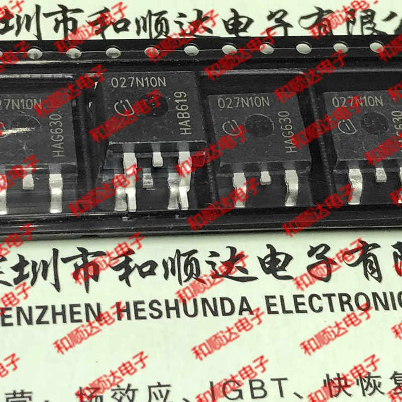 10 шт./лот 027N10N IPB027N10N3G новые имеющиеся в 263 100V 120A