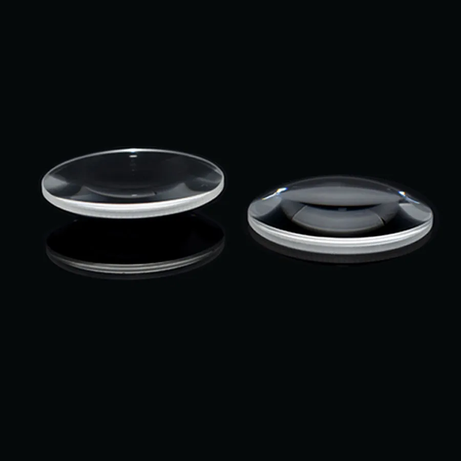 1 Piece K9 Optical Glass Plano Convex Lens Magnifier Glass Focusing Lenses Diameter 15mm 26 32 34 38 42 50 52 55 60 80mm