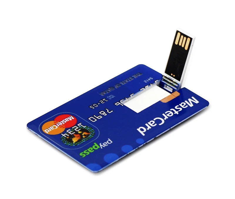 USB Flash Drive High Speed Bank Credit Card USB Flash Pen Drive 4GB 8GB 16GB Pendrive 32GB 64GB USB флэшка Memory Disk USB Stick