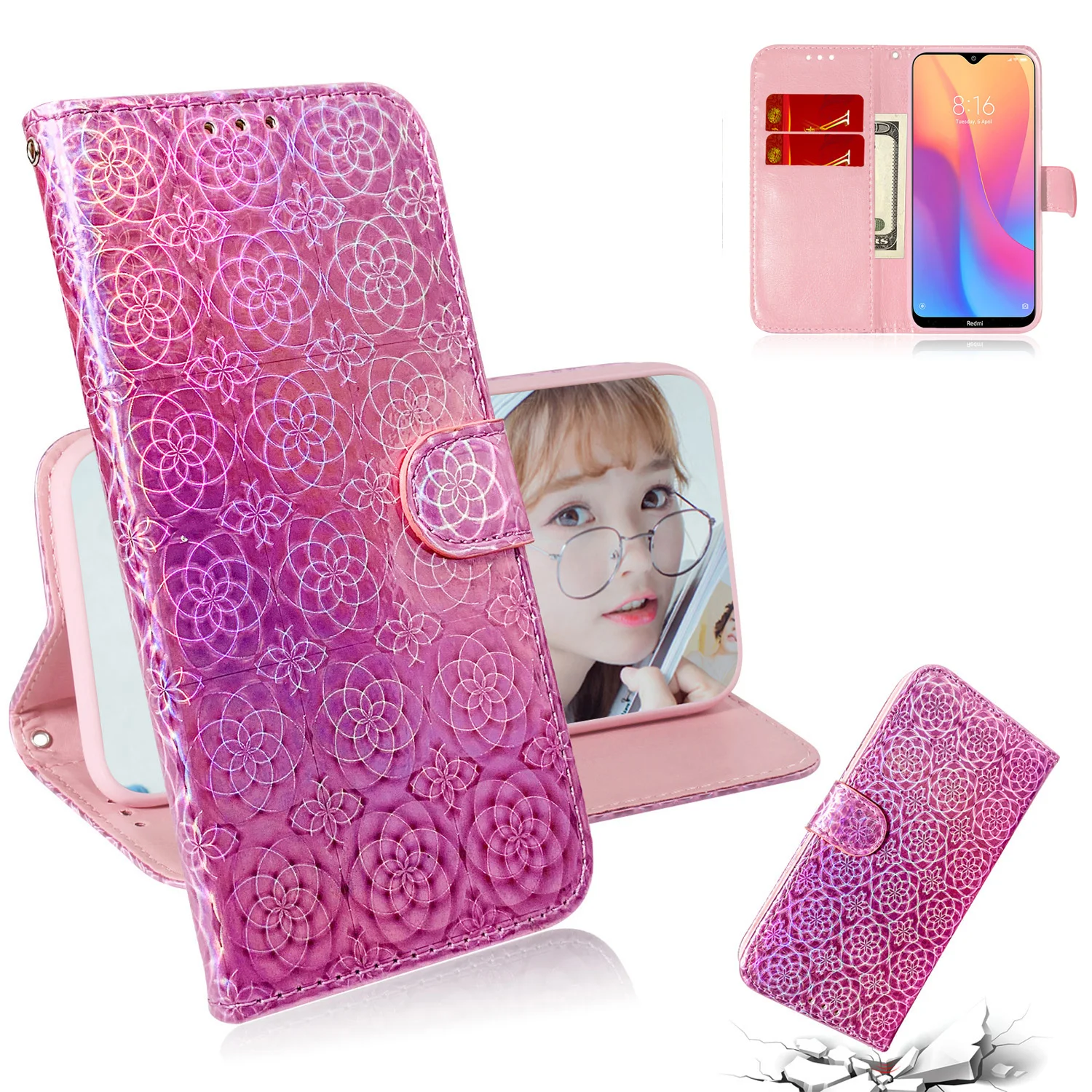 

Redmi 8A For Funda Xiaomi Redmi 8A Case Bumper on Redmi 8A 8 PU Leather Wallet Case For Coque Xiaomi Redmi8A 8 Mobile Phone Case
