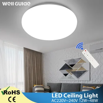 

Modern LED Ceiling Light 36W 48W Fixture led Lamp Surface Mounted led ceiling light Remote Control Living Room Bedroom Bathroom