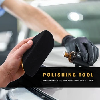 

Flocking Sandpaper Backing Polishing Pad Hand Hand Grinding Block Sanding Disc Pad