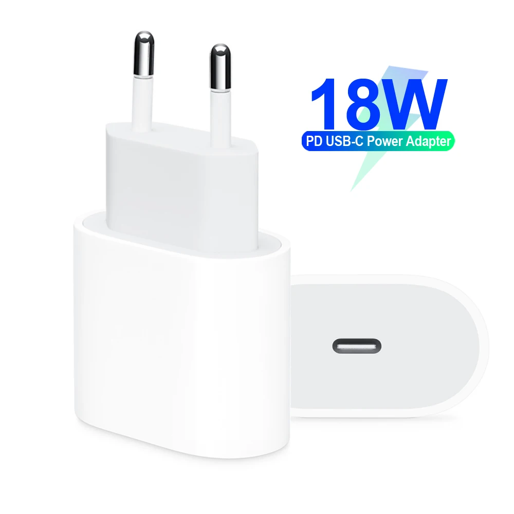 Оригинальное 18 Вт USB PD быстрое зарядное устройство для Apple iPhone 11 Pro 8 Plus XR XS Max C94 usb type-C до 8Pin кабель питания samsung