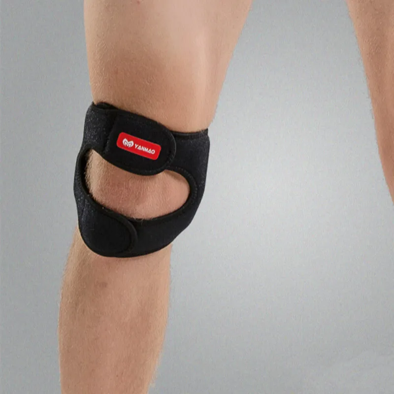 

2PCS Adjustable Elastic Patella Knee Strap Support Brace Kneepad Breathable Hole Sports Knee Pad Patella Guard Band Pain Relief