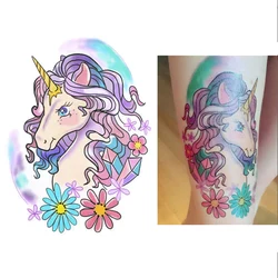 1 Sheet  Women Coquette Decal Flower Arm Body Art Waterproof Temporary Tattoo Sticker