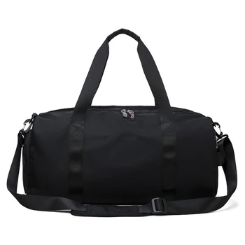 

Men Women Large Capacity Storage Mat Stylish Waterproof Nylon Gym Bag Outdoor Sports Travel Fitness Portable Solid Yoga Training