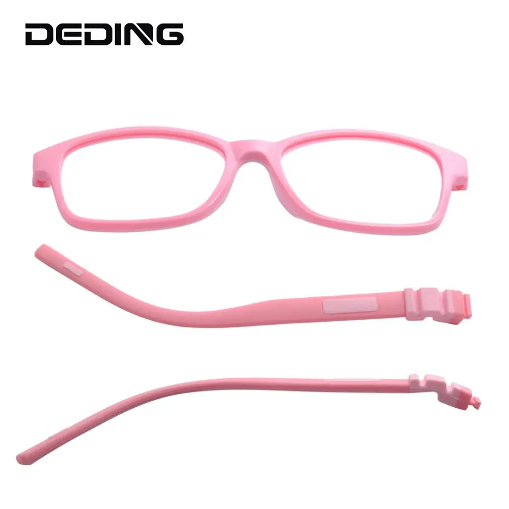 Kids Eyeglasses Frame eyeglasses frames eyeglass frames 10-13 Years For Children 49mm-15mm 14G TR90&Silicon Frame/Temple Screwless