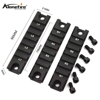 

Alonefire G36-3 21mm DIY Rail Dovetail Base Extend Weaver Picatinny Airsoft Rifle Shot gun Laser light Sight Scope Adapter Mount