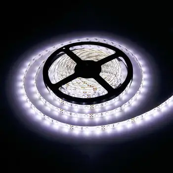 

5M 300LEDs Light Bar LED Strip Light String DC12V Waterproof White Bright