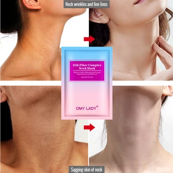 

OMY LADY Neck Pad Anti-Wrinkle Neck Treatment Mask Skin Care Whitening Neck Pad Tighten Neck Firming Anti Age Neck Care