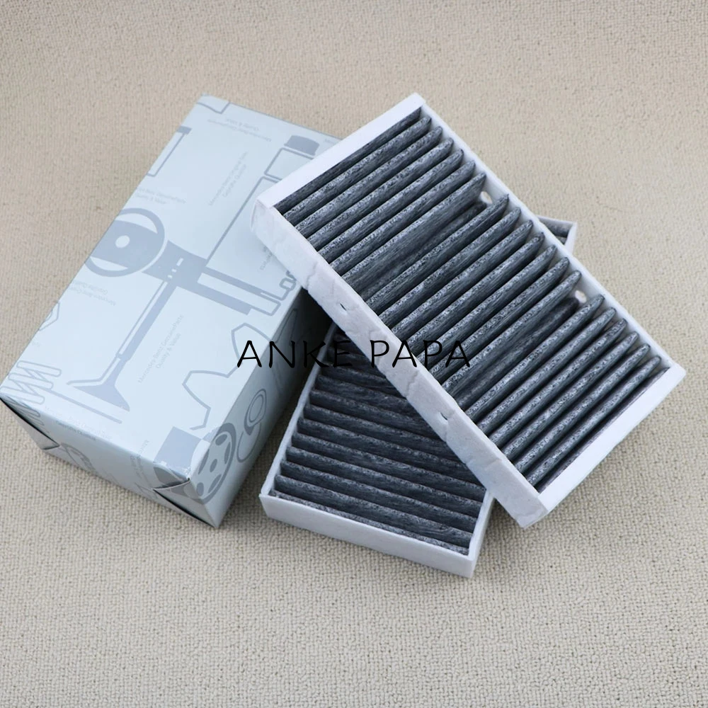 Mercedes-Benz Activated Carbon Cabin Air Filter Kit - OEM 1668300318 For GLS GLE GL ML Models