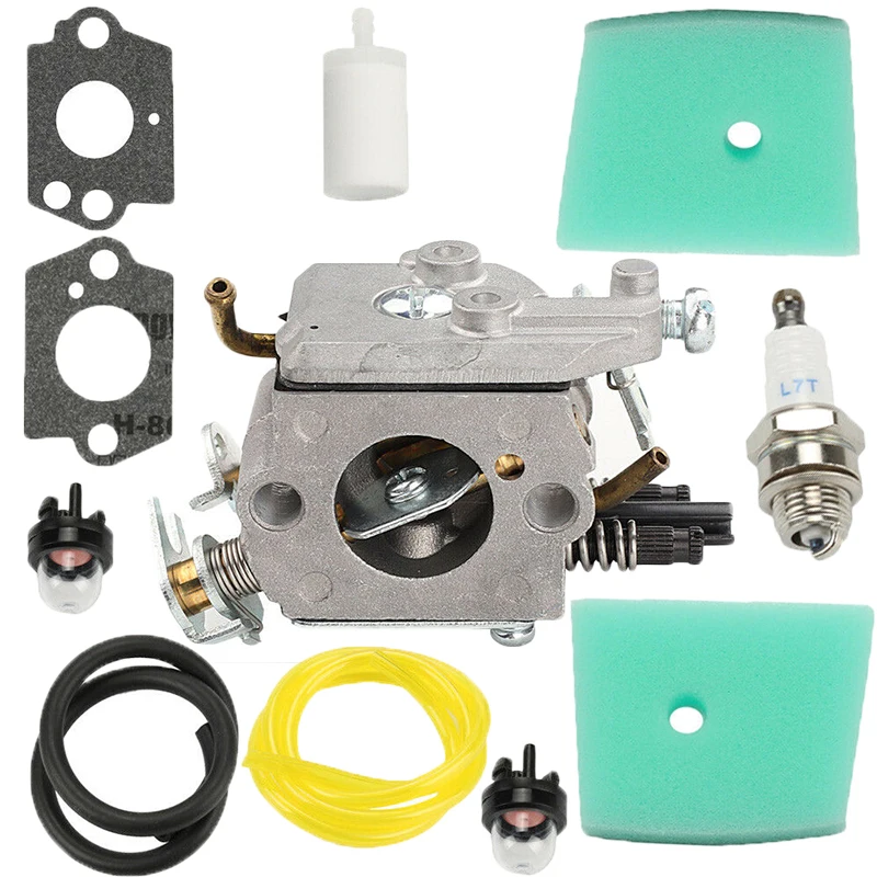 

Carburetor Air Filter Gaskets Kit For Husqvarna 123L 323L 325 326 323 322 223L Garden Repair Tools Lawn Mower Trimmer Supplies