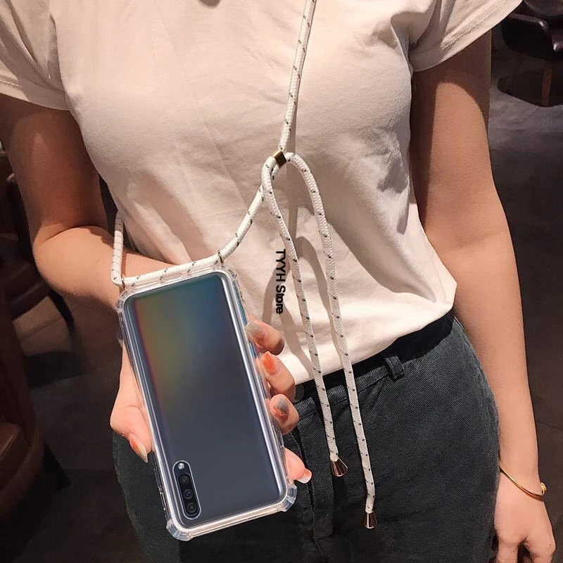 Per Il Iphone 5 5 S Se Caso Collana Cordino Di Spalla Del Cavo Della Cinghia Molle Del Telefono Di Tpu Della Copertura Per Il Iphone Di Apple 5 S Ipho
