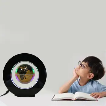 

Novelty LED Floating Globe Magnetic Levitation Light AU Plug Black/Gold/Blue