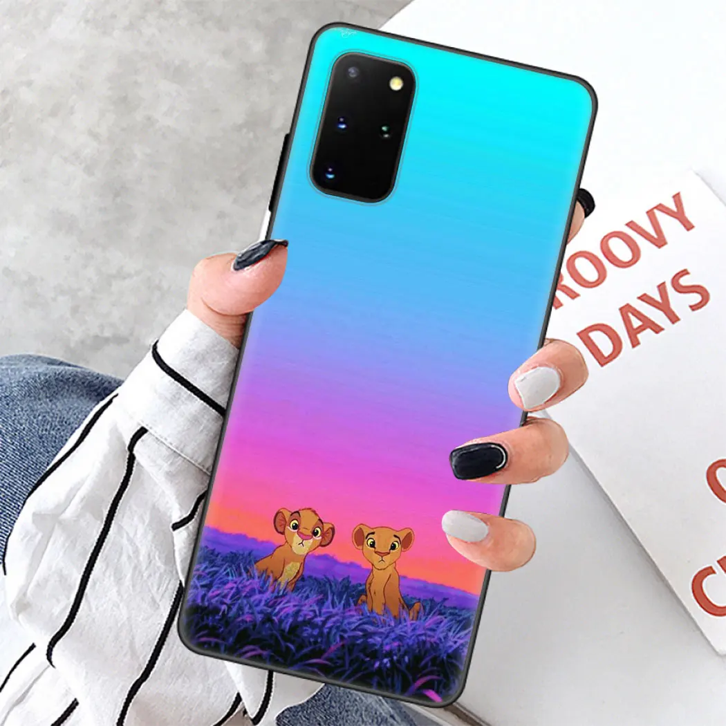 Мягкий силиконовый чехол для Samsung Note 10 S10 Lite S20 Plus Ultra A91 A81 A71 A51 телефона Hakuna Matata Lion