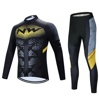 

2020NW explosion models autumn and winter cycling suit long suit bike suit warm cycling suit