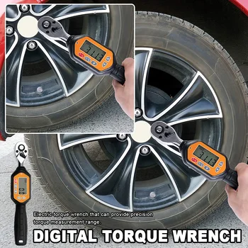 

Manual Tools Digital Torque Wrench Home Easy Read High Precision LCD Display Car Repair Electric Anti-slip Handle Multifunction
