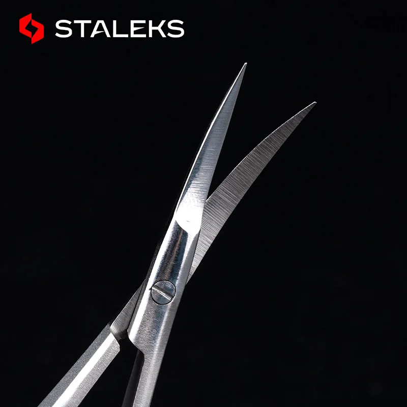 1pc STALEKS Expert 90-1 Stainless Steel Eyebrow Makeup Scissor Eyebrow Trimmer Special Scissors Make Up Beauty Tool 2