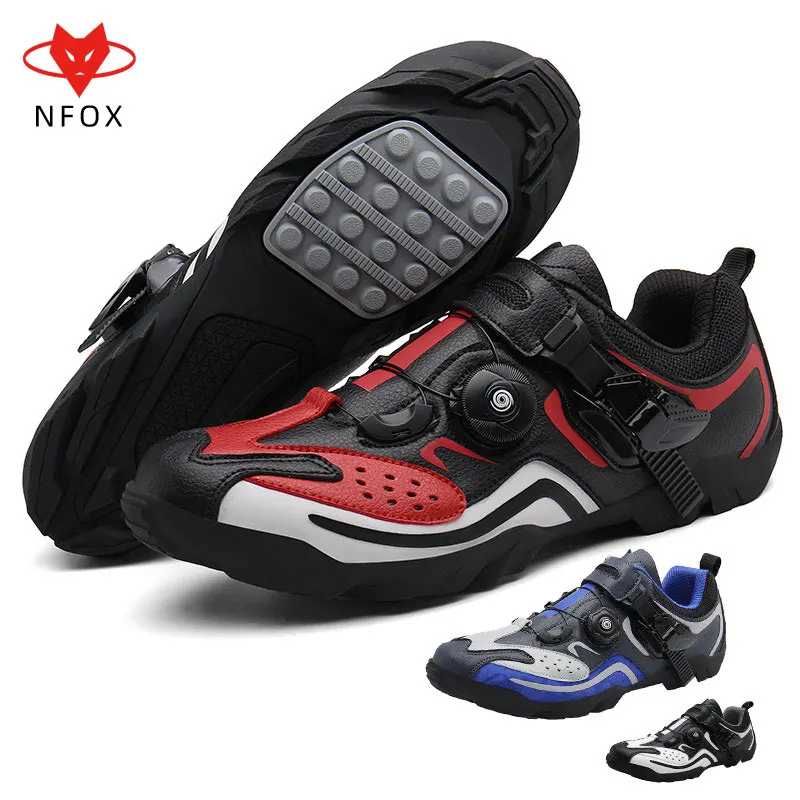 Nfox Men's And Women's Amphibious Shoes Mountain Bike Single Lockless