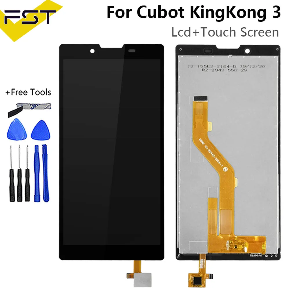 Для Cubot KingKong 3 ЖК дисплей Дисплей с кодирующий преобразователь сенсорного экрана