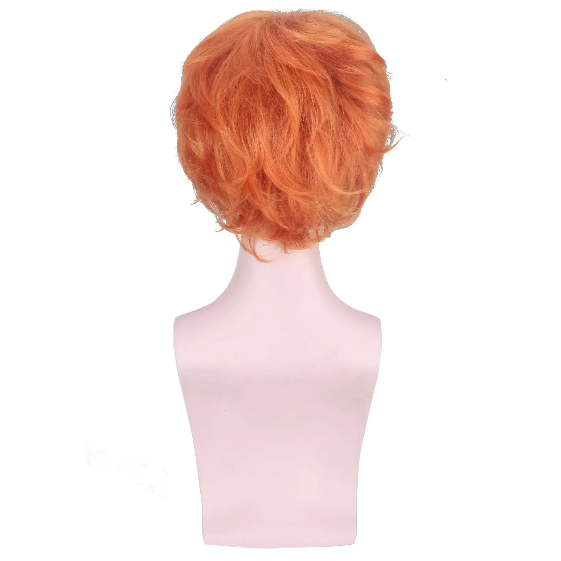 Houseki No Kuni Land of The Lustrous Zircon Orange короткие синтетические волосы Косплей Костюм для Хэллоуина для мужчин и женщин+ шапка для парика