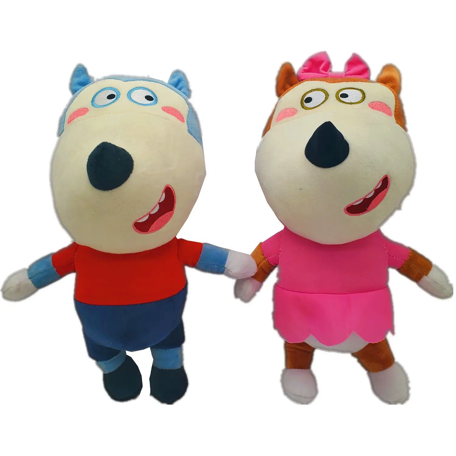 2 Pçs/lote 30cm Wolfoo Recheado De Brinquedos De Pelúcia Animal Bonito  Macio Plushes Wolfoo Lucy & Inglês Bonecos De Desenhos Animados Para  Crianças Presente De Natal Aniversário - Filmes E Tv - AliExpress