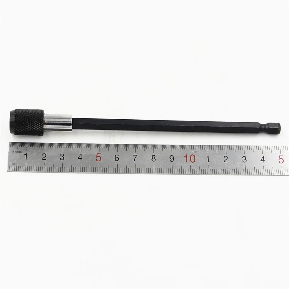 3pcs-1-4-Hex-Shank-Quick-Release-Electric-Drill-Magnetic-Screwdriver-Bit-Holder-60mm100mm150mm-quick-change (2)