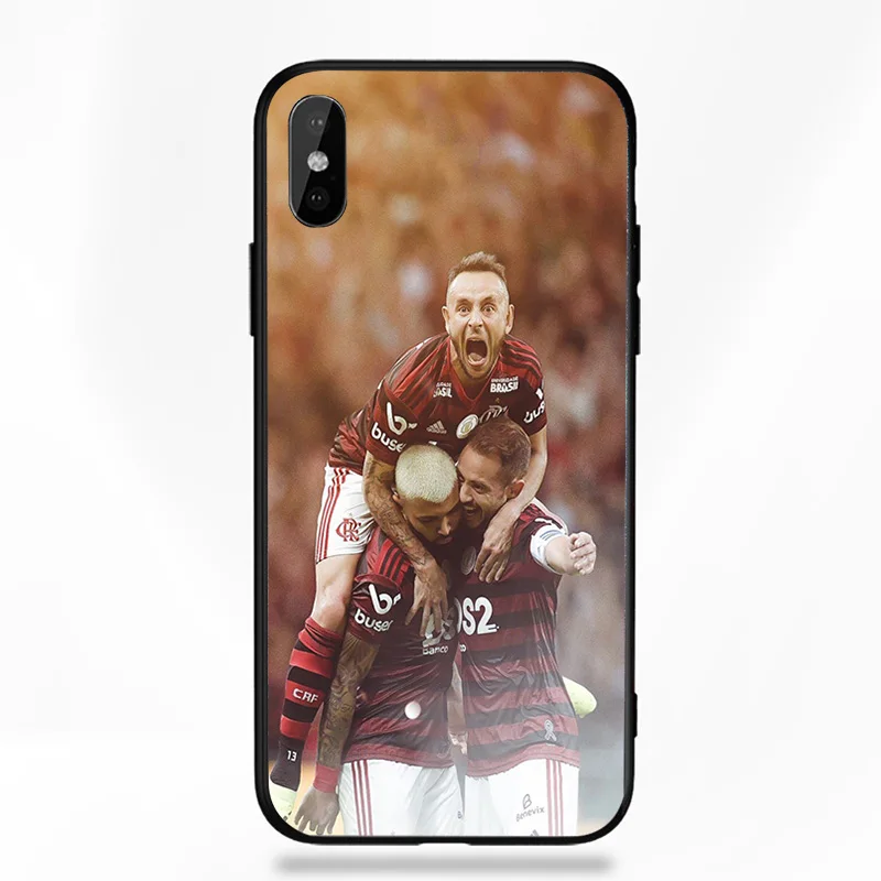 Чехол Rafinha для iphone XR 11 Pro XS Max X 5 5S силиконовый матовый чехол DIY Фламенго RJ FC для iphone 7 8 6 S 6 S Plus 7Plus чехол - Цвет: A3098