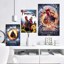 

Marvel Spider-Man No Way Home Movie Poster And Print Avenger Superhero Doctor Strange SpiderMan Canvas Painting Home Decoration