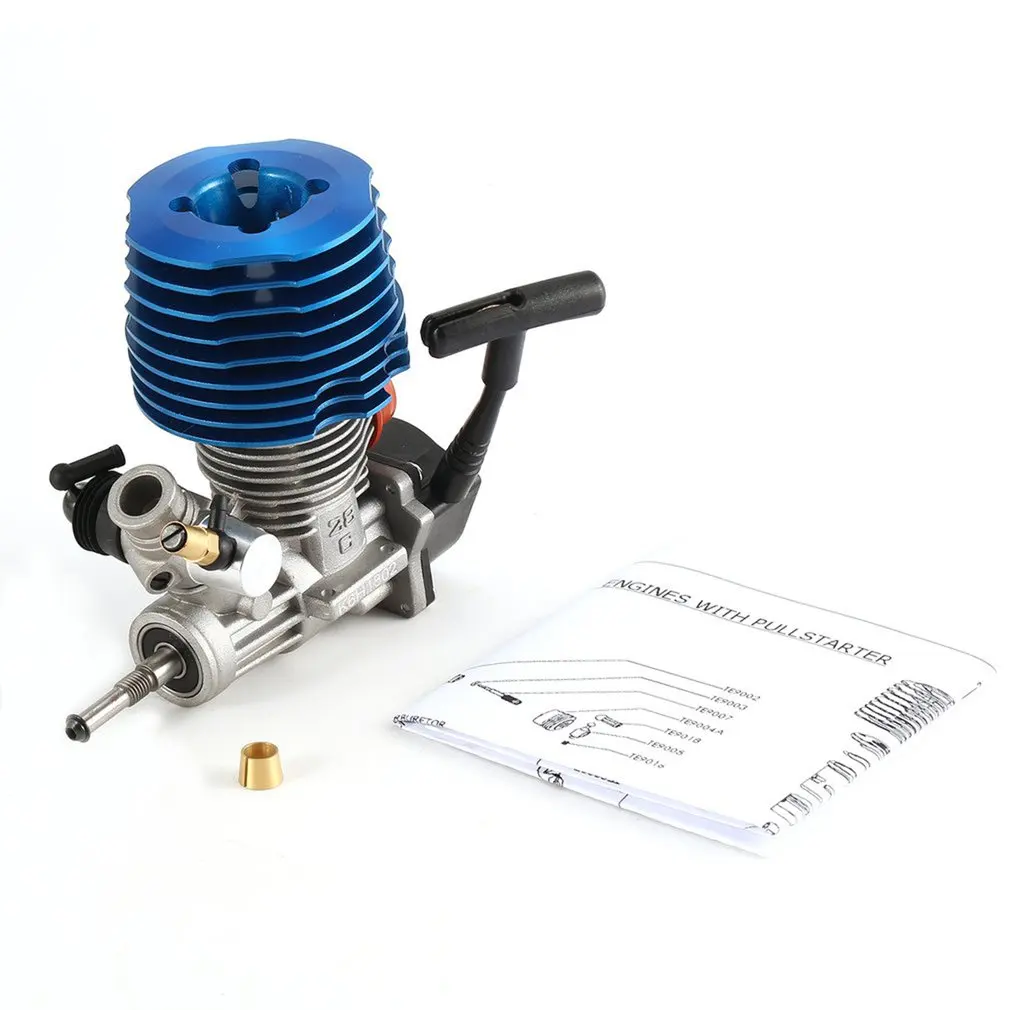 HSP RC Car 1: 8 Buggy Monster Truggy Nitro Engine SH 28 CXP Engine M28-P3 4.57CC 3.8hp 33000 rpm Side Exhaust Pull Starter Part