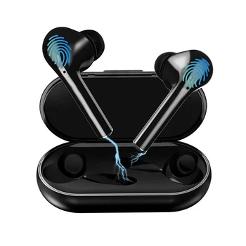 

Mini TWS Bluetooth 5.0 Earphones Touch Operate True Wireless Dual Earbuds HiFi Stereo Sound Noise Cancelling for Smart Phone