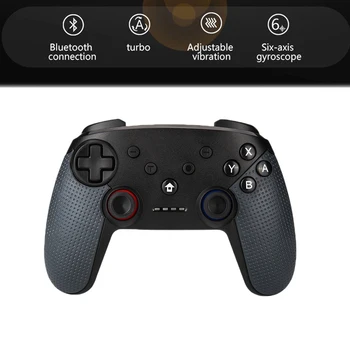 

NS Gamepad Wireless Bluetooth Remote For Nintend Switch Pro PUBG Controller For PC Game Joystick Controller Android Smarthone