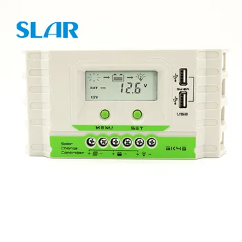 

10 20 30 40A LCD Display Solar Charger Controller Battery Solar Panel Regulator Voltage Control 12 24 v Vdc Volt Protect