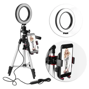 

1pc Ring Light Phone Holder Multi-functional Live Stream Phone Holder Phone Holder for Home Outdoor Office