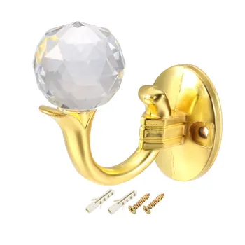 

uxcell 4Pcs Decorative Curtain Drapery Holdback with Ball Gold 72X66X30mm to kitchen, living room, bedrooms, bathrooms etc