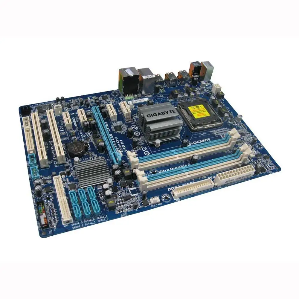 LGA 775 для Intel DDR3 Gigabyte GA EP43T S3L 100% оригинальная материнская плата 16G P43 настольная