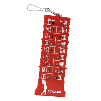 

Durable Golf Club Golfer Score Counter Stroke Scoring Tool Accessory Keyring