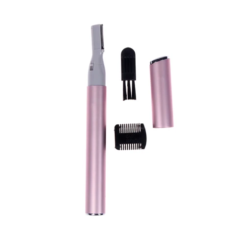Women's Face Hair Electric Eyebrow Trimmer Shaver Remover Razor Set Ins Eyebrow Tweezers Electric Eyebrow Epilator Woman
